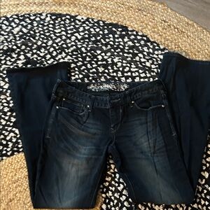 Express Deep Indigo Women's Stella Boot Jeans